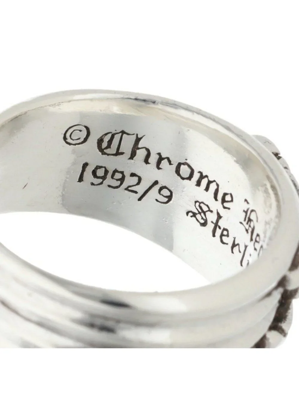 Chrome Hearts Dagger Silver Ring